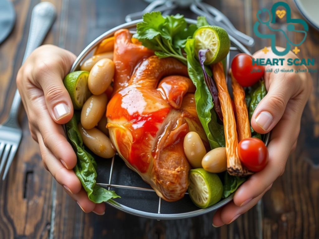 مصرف مایعات بعد از اسکن قلب