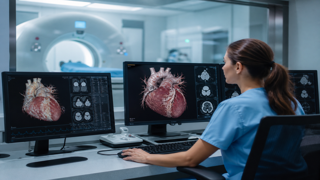 CT SCAN REPORT زمان جوابدهی اسکن قلب